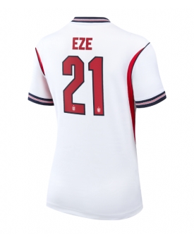 Billige Fotballdrakt England Eberechi Eze #21 Replika Hjemmedrakt Dame VM 2026 Kortermet Billige Fotballdrakt England Eberechi Eze #21 Replika Hjemmedrakt Dame VM 2026 Kortermet